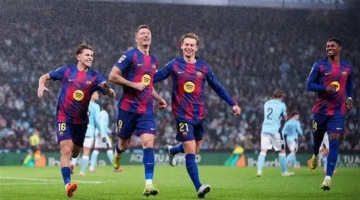 ليفاندوفسكي يقود تشكيل برشلونة لمواجهة إشبيلية في قمة الدوري الإسباني المرتقبة